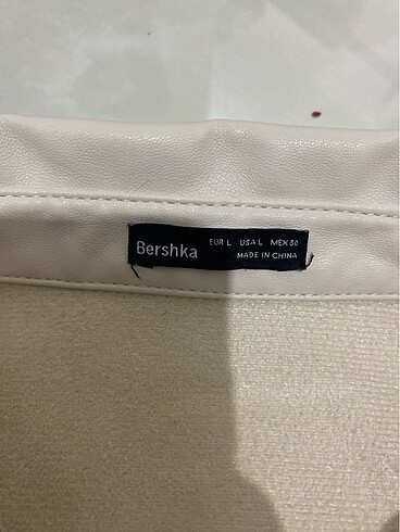 Bershka Deri Gömlek