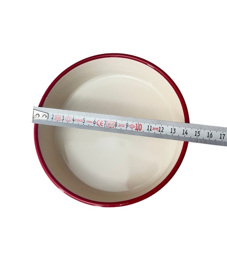 Kırmızı Desenli Renkli 2 Adet Kase - Görsel 4