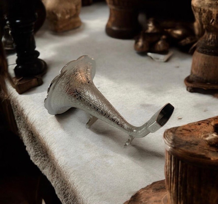 El işi Metal Gramafon ses sistemi Büyük boy - Görsel 4