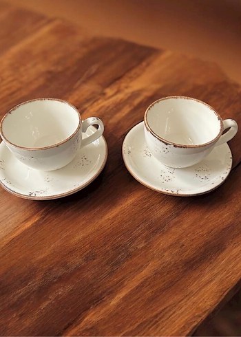 Porselen 2li Çay Fincan set - Görsel 5