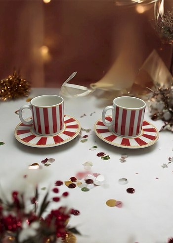 Fenomen Model Porselen Fincan Set 2li - Görsel 5