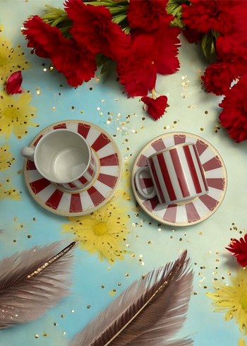 Fenomen Model Porselen Fincan Set 2li - Görsel 2