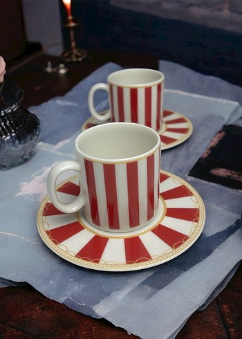 Fenomen Model Porselen Fincan Set 2li - Görsel 4