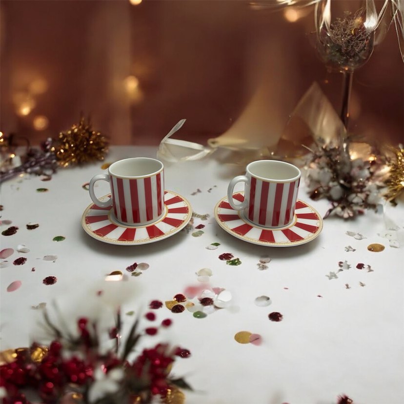 Fenomen Model Porselen Fincan Set 2li - Görsel 5