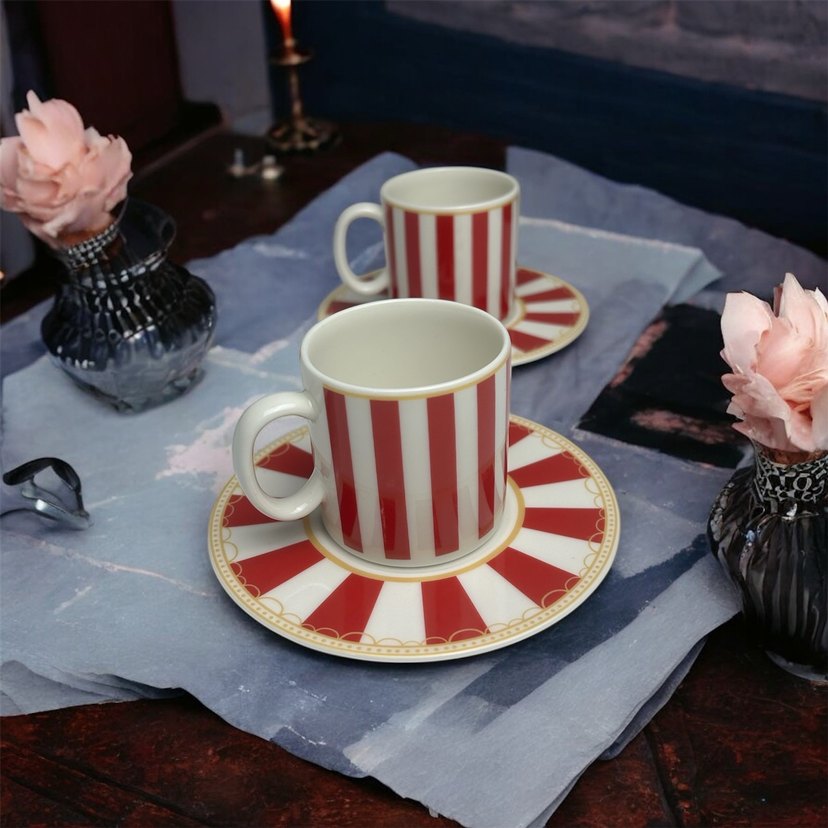 Fenomen Model Porselen Fincan Set 2li - Görsel 4