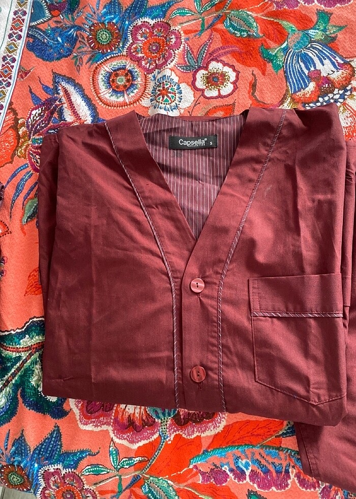 Sıfır çeyizlik pijama takımı - Görsel 3