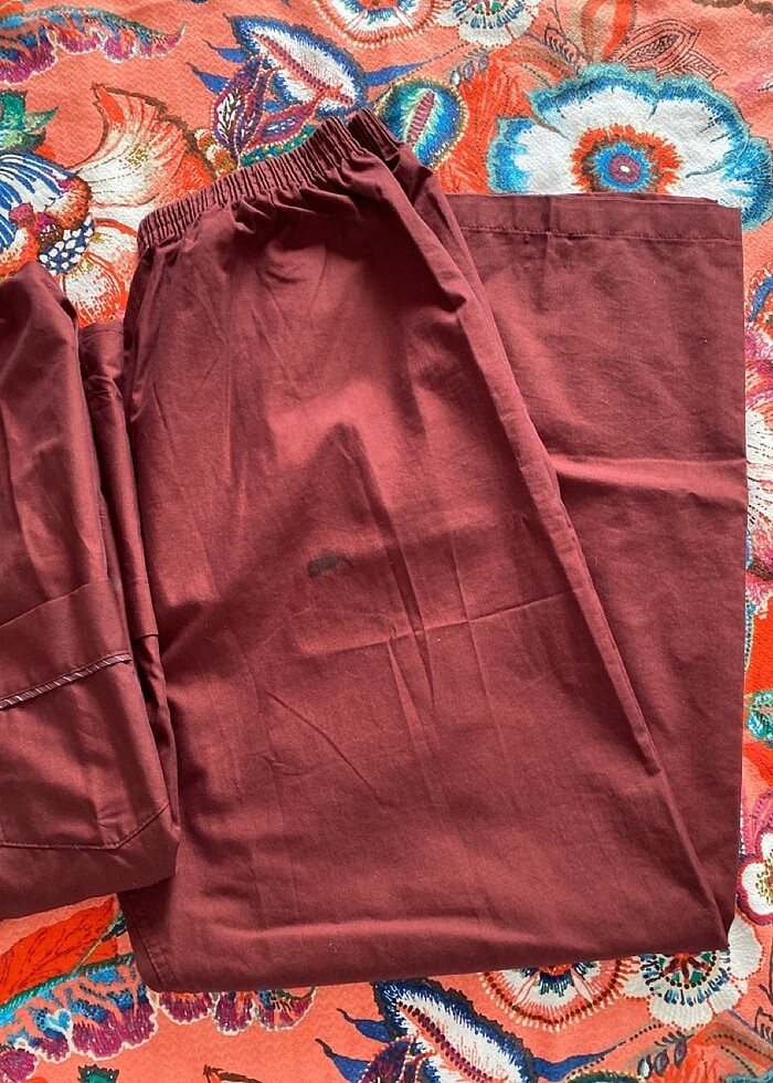 Sıfır çeyizlik pijama takımı - Görsel 4