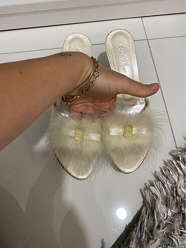 Tüylü terlik - Görsel 5