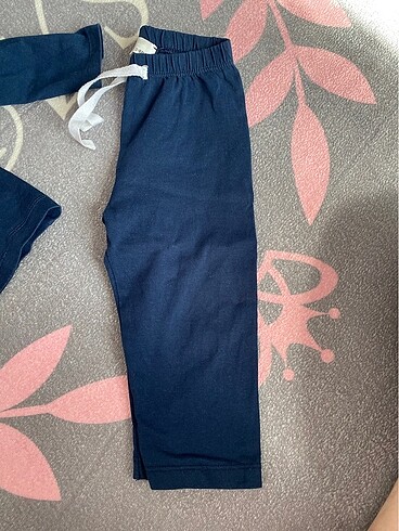 1 Yaş Beden lacivert Renk Pijama takımı