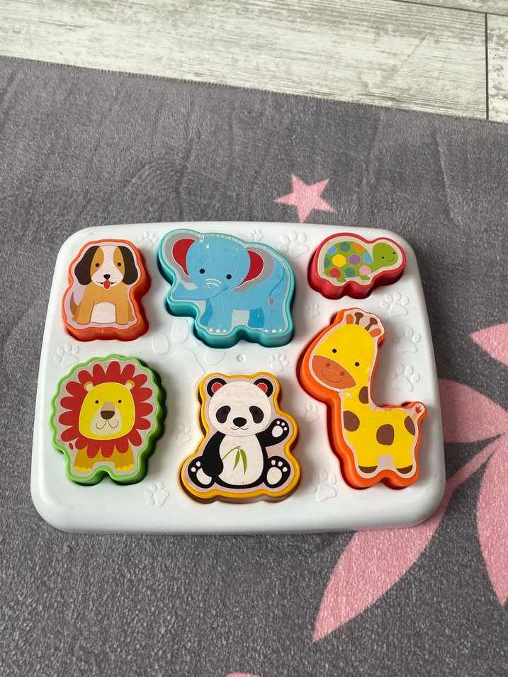 Çok Renkli Hayvan Figürlü Eğitici Oyuncak - Görsel 3