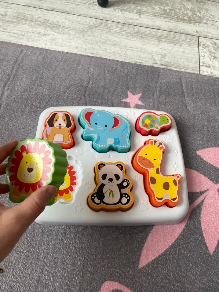 Çok Renkli Hayvan Figürlü Eğitici Oyuncak - Görsel 2