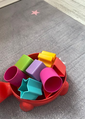 Renkli Kaplumbağa Şekilli Eğitici Oyuncak - Görsel 3