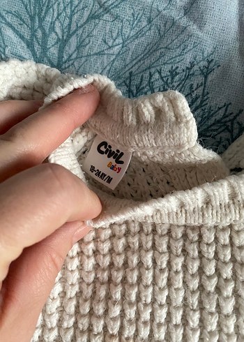 Çizgili Bohem Erkek Çocuk Kazak - Görsel 2