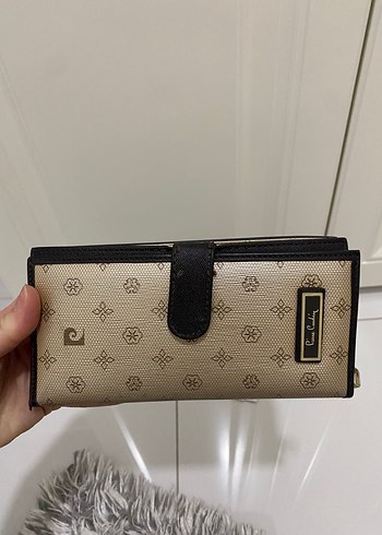 Bej Baskılı Deri Kadın Cüzdanı - Görsel 7