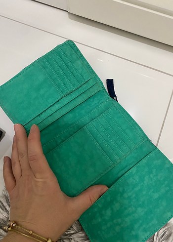 Tokalı Lacivert Kadın Cüzdanı - Görsel 7