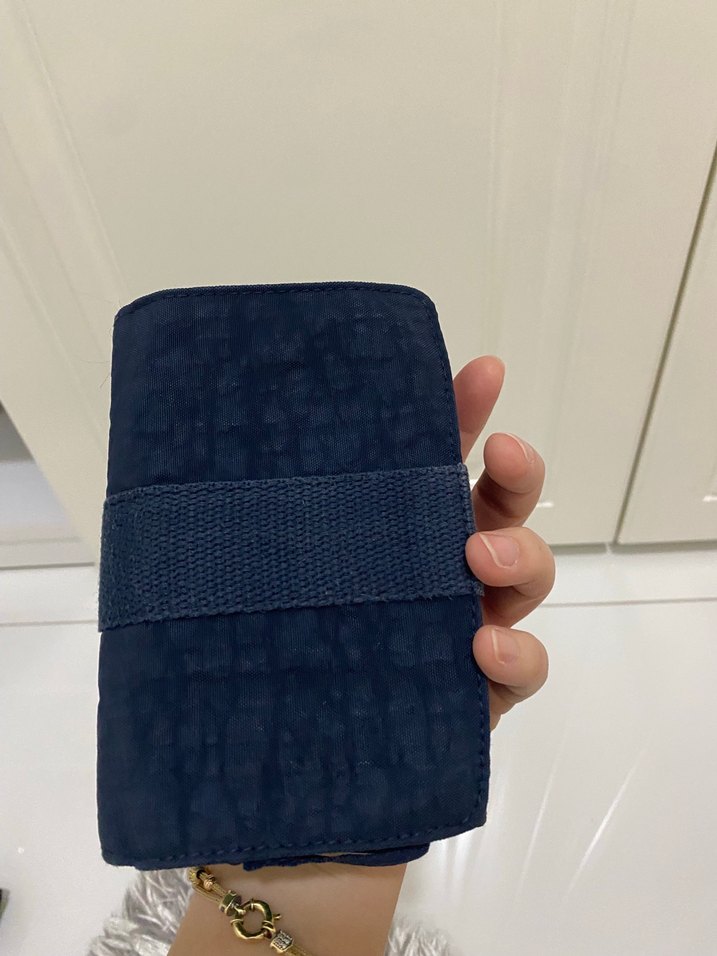 Tokalı Lacivert Kadın Cüzdanı - Görsel 4