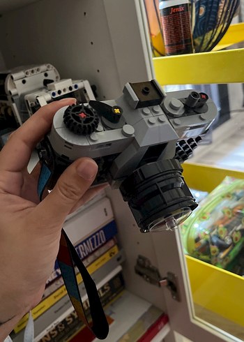 Beden Renk Gri Dijital Kamera Lego Tasarımlı