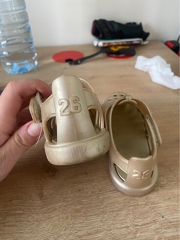 26 Beden altın Renk İGOR TOBBY SANDALET