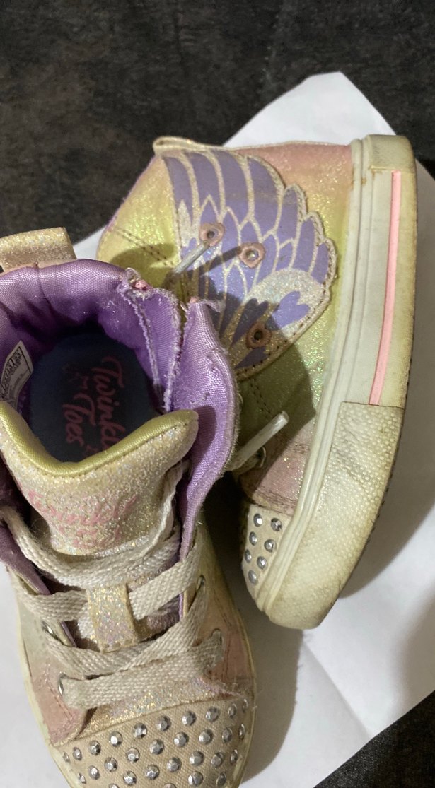 Kız Çocuk Pudra Pembe Bağcıklı Spor Ayakkabı - Görsel 2