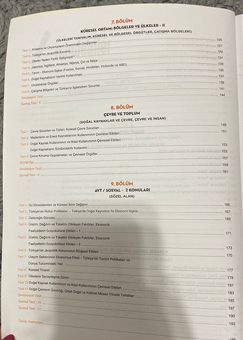 Beden Renk AYT Bilgi Sarmal Coğrafya Soru Bankası