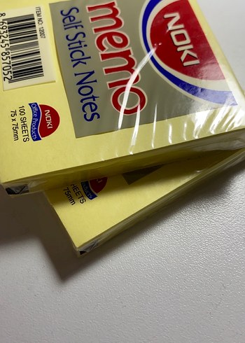 Beden Sarı Yapışkanlı Not Kağıdı Post-it