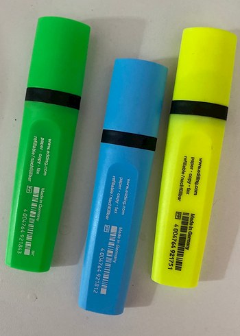 Renkli Edding 344 Fosforlu Kalem Seti - Görsel 2