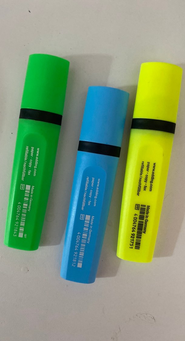 Renkli Edding 344 Fosforlu Kalem Seti - Görsel 2