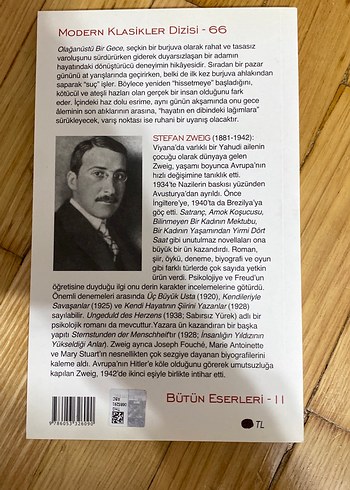  Stefan Zweig - Olağanüstü Bir Gece