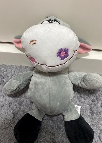 Gri Peluş Oyuncak Eşek - Görsel 5
