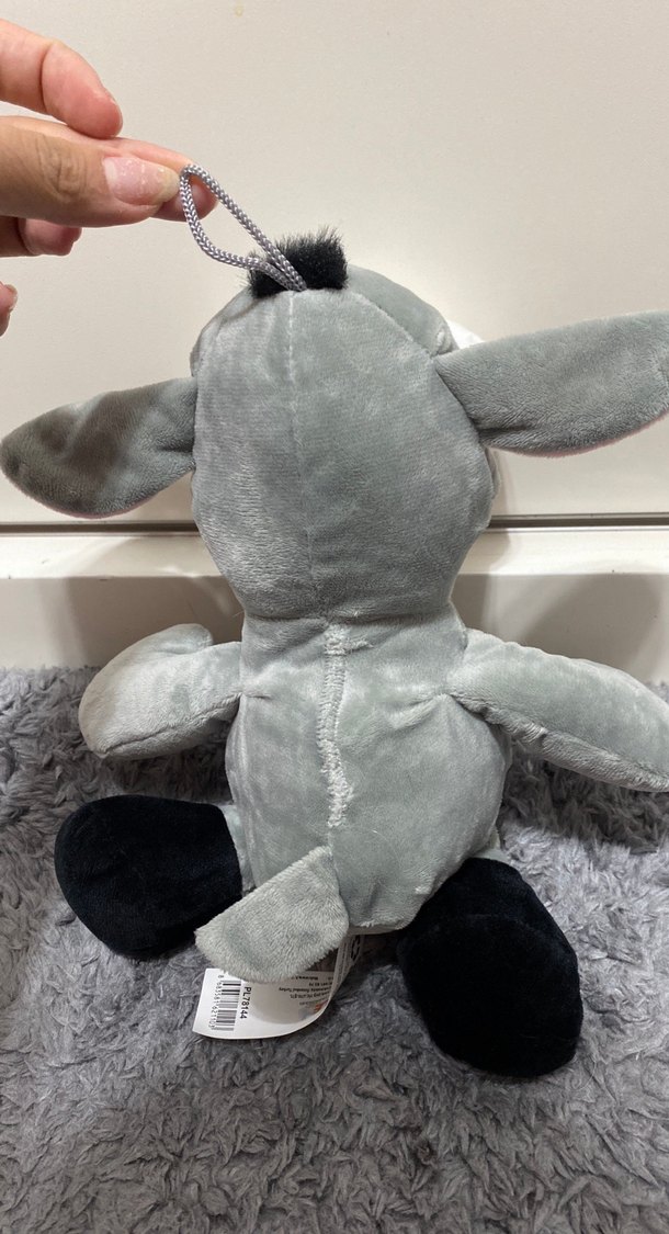 Gri Peluş Oyuncak Eşek - Görsel 3