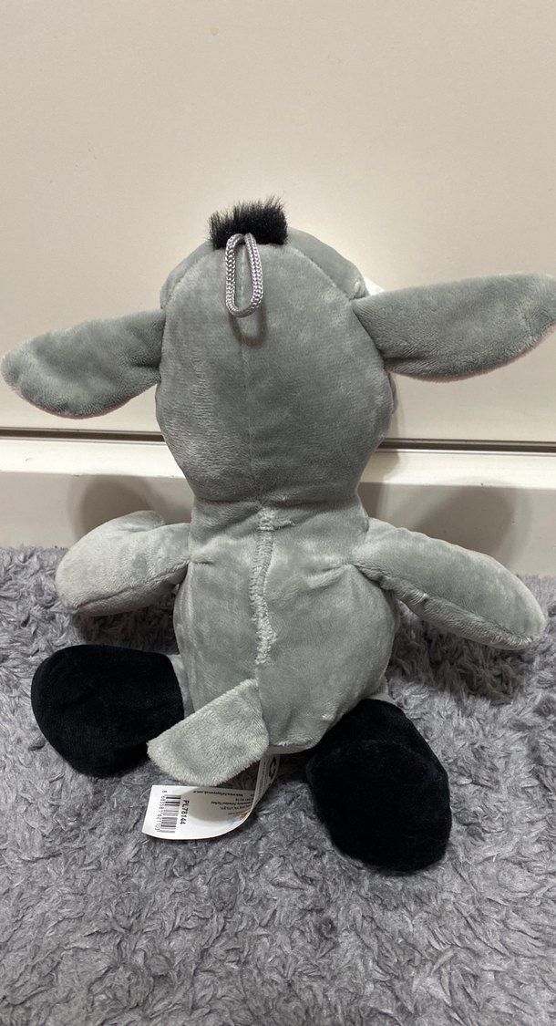 Gri Peluş Oyuncak Eşek - Görsel 2