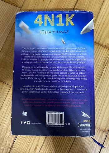  Beden 4N1K 1. Kitap Film Özel Baskısı Ciltli - Büşra Yılmaz Roman