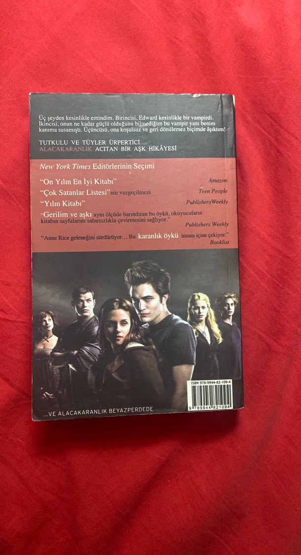 Alacakaranlık 1 - Stephenie Meyer - Görsel 2