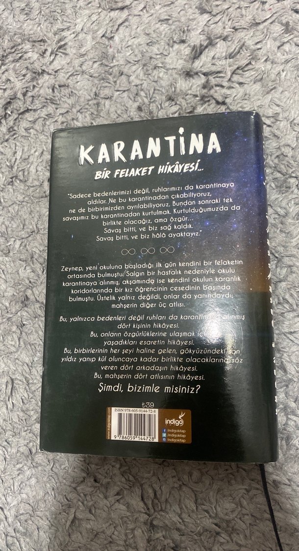 Karantina 1 (Ciltli) - Beyza Alkoç - Görsel 2