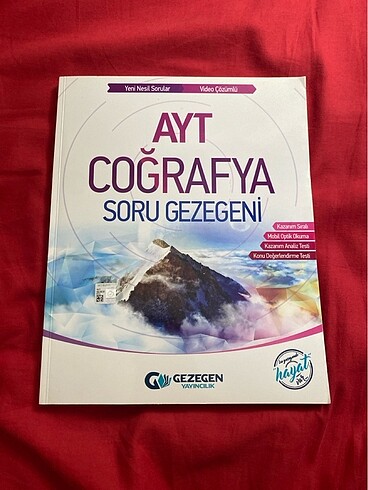 Gezegen Yayınları AYT Coğrafya Soru Bankası