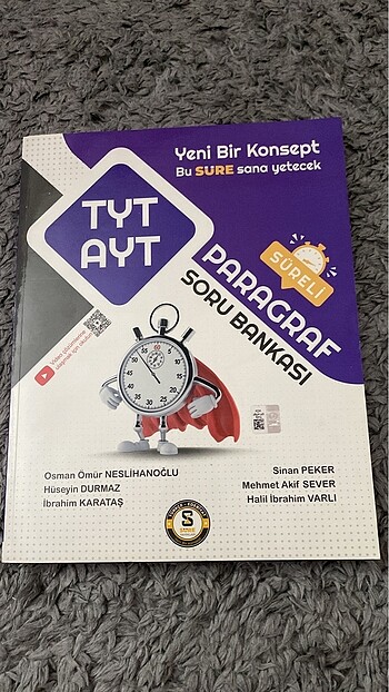 Süre Yayınları Paragraf Soru Bankası