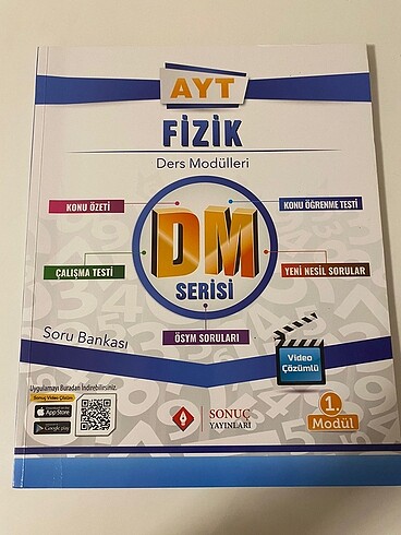 Sonuç Yayınları AYT Fizik DM Serisi Föyleri