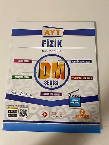 Sonuç Yayınları AYT Fizik DM Serisi Föyleri