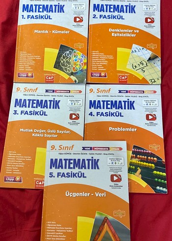 9. Sınıf Matematik Fasikülleri Seti