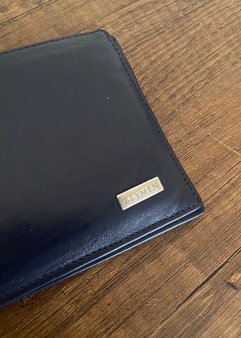Beymen Siyah Deri Bifold Cuzdan
