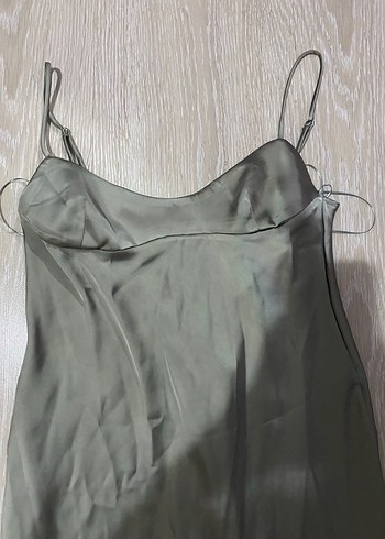 Zara Saten elbise - Görsel 2