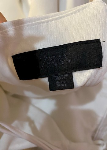 Beyaz mini elbise - Görsel 3