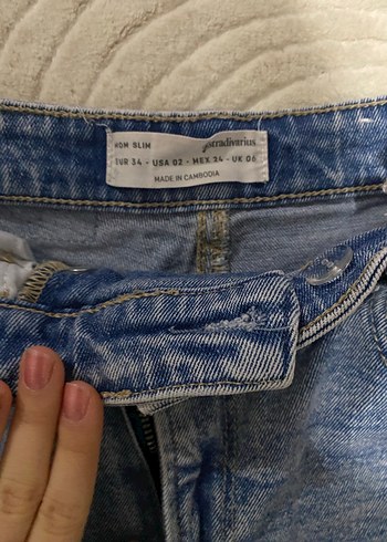 Asimetrik belli jean - Görsel 3