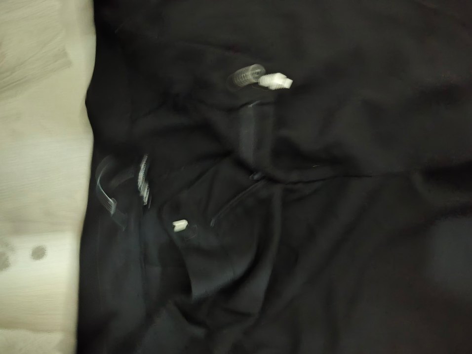 Siyah Kadın Midi Kumaş Pantolon - Görsel 3