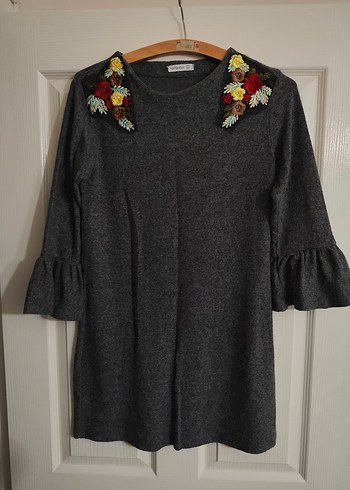 Gri addax sıfır elbise L - Görsel 2