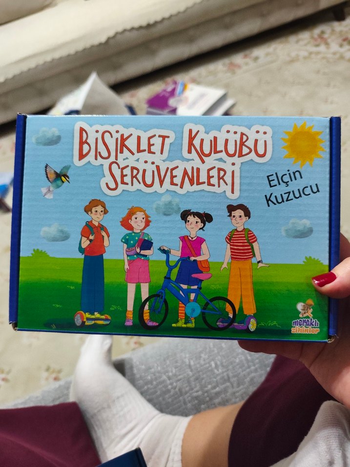 Bisiklet Kulübü Serüvenleri Hikaye Seti 6-9 Yaş - Görsel 2