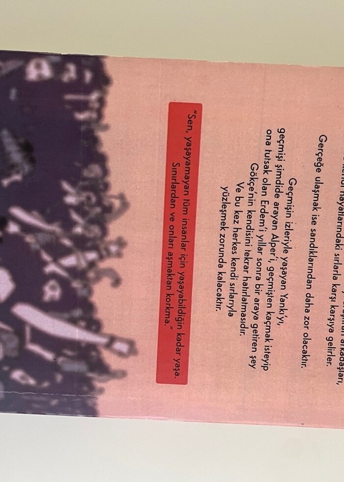 Ölüler konuşamaz kitabı ayraçlı - Görsel 2