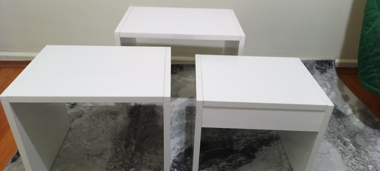 3lü zigon sehpa - Görsel 3