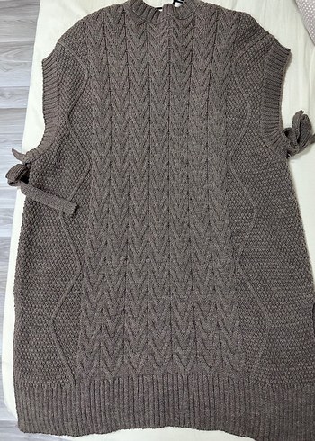 Kahverengi Triko Kadın Süveter - Görsel 3