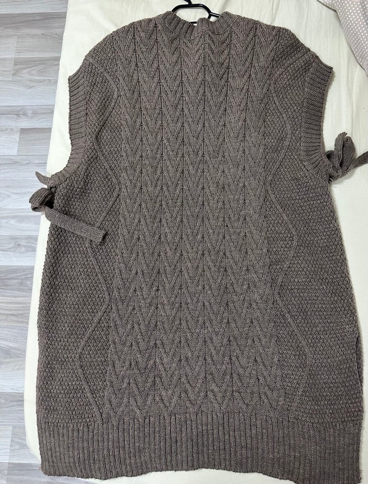 Kahverengi Triko Kadın Süveter - Görsel 2